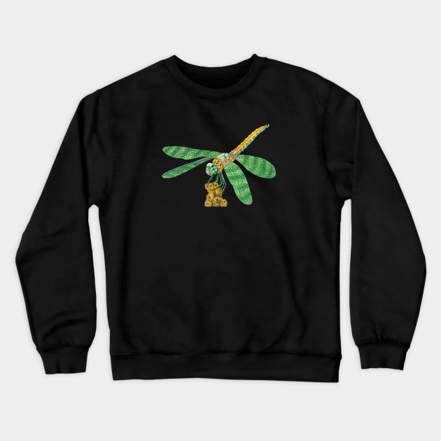 Dragonfly Crewneck Sweatshirt by Tim Jeffs Art